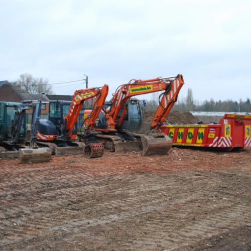 3,5 6 En 15 ton graafmachines 